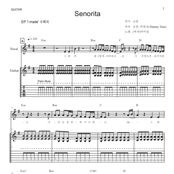 세뇨리따 (Senorita)