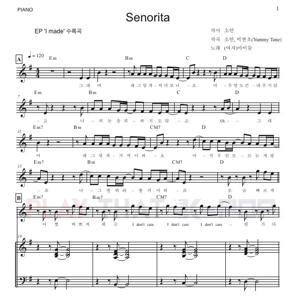 세뇨리따 (Senorita)